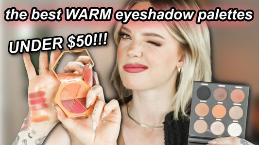 BEST WARM TONED EYESHADOW PALETTES // immallorybrooke