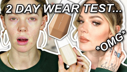 FENTY EAZE DROP SKIN TINT REVIEW! *DRY, TEXTURED, LARGE PORE SKIN TESTED* // @ImMalloryBrooke