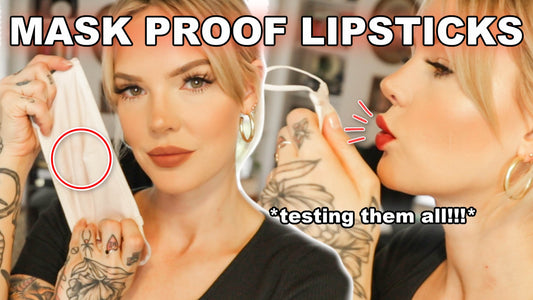 HOW TO MAKE YOUR LIPSTICKS TRANSFER PROOF *5 fall lipsticks in 5 minutes*